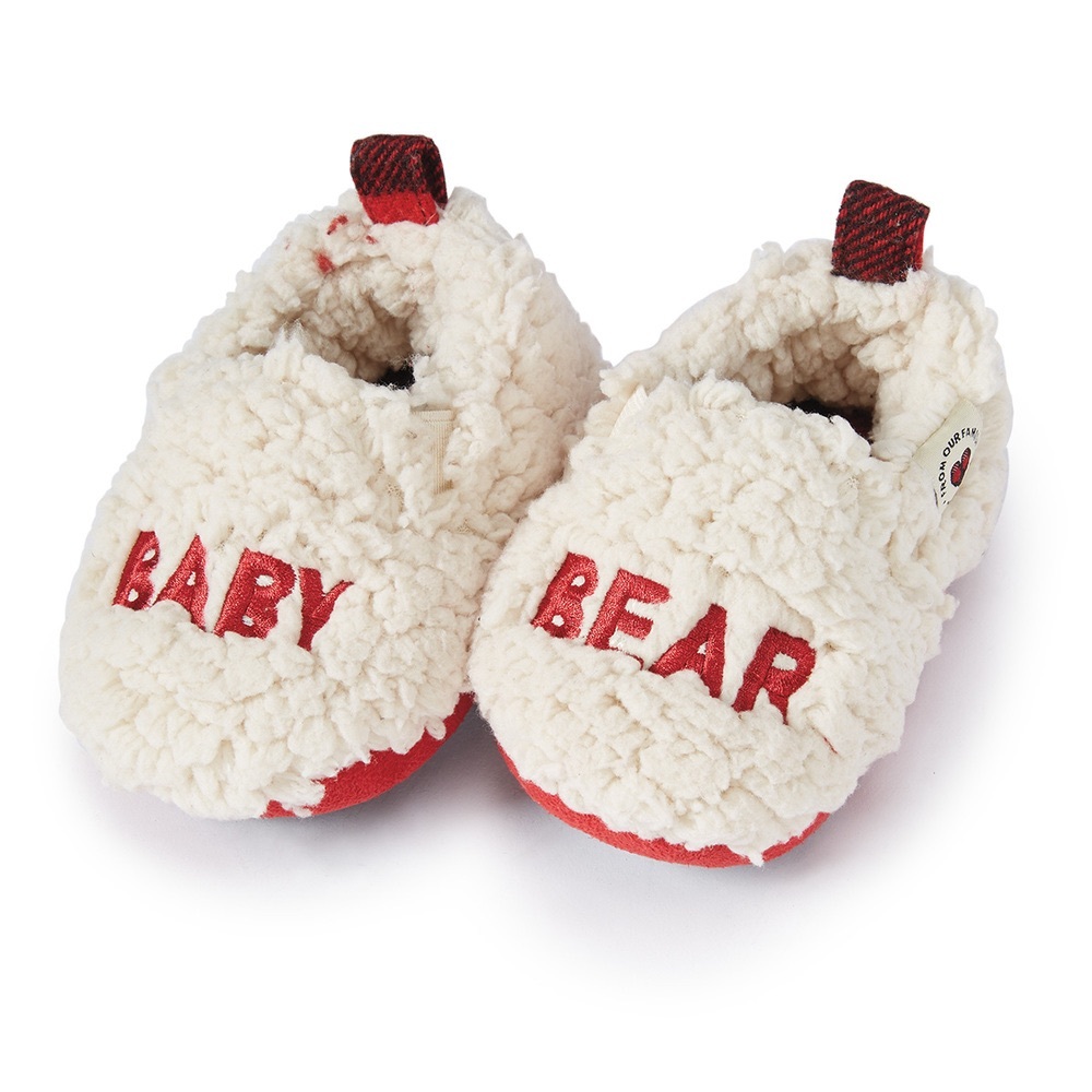 Dearfoams Baby Bear Slippers 3-6 months new